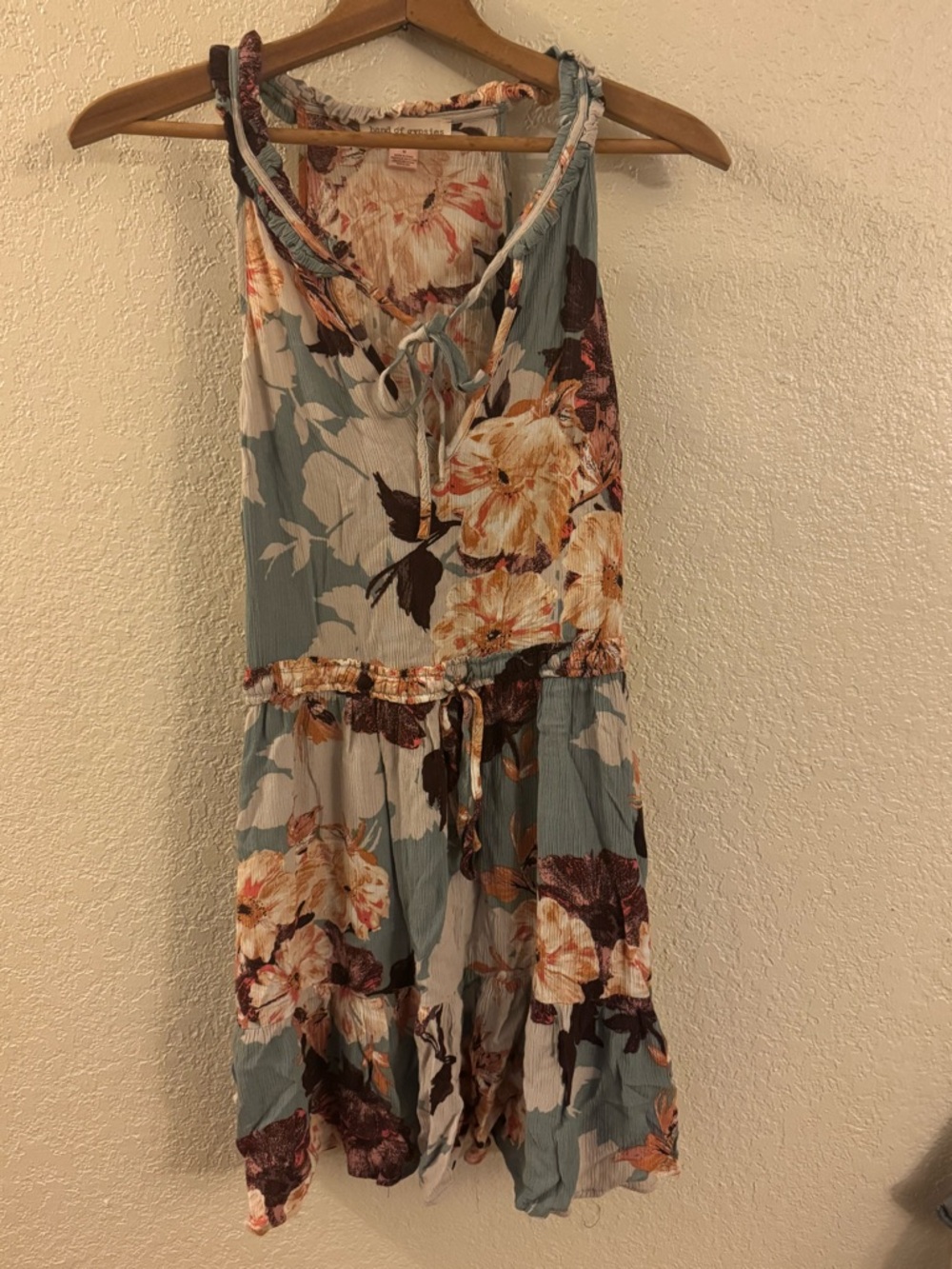 Band of Gypsies dress. Size Medium floral. Pockets!